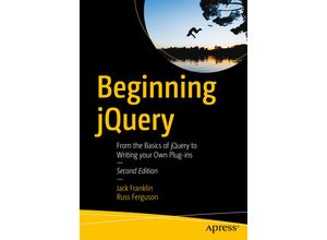 9781484230268 - Beginning jQuery - Jack Franklin Russ Ferguson Kartoniert (TB)