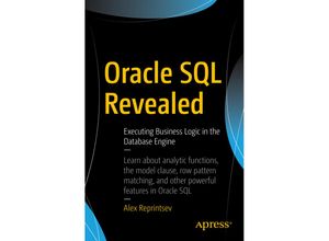 9781484233719 - Oracle SQL Revealed - Alex Reprintsev Kartoniert (TB)