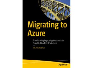 9781484235843 - Migrating to Azure - Josh Garverick Kartoniert (TB)