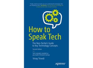 9781484243237 - How to Speak Tech - Vinay Trivedi Kartoniert (TB)