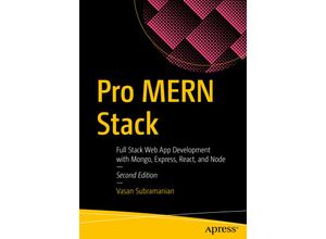 9781484243909 - Pro MERN Stack - Vasan Subramanian Kartoniert (TB)