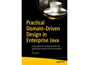 9781484245422 - Practical Domain-Driven Design in Enterprise Java - Vijay Nair Kartoniert (TB)