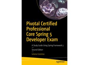 9781484251355 - Pivotal Certified Professional Core Spring 5 Developer Exam - Iuliana Cosmina Kartoniert (TB)