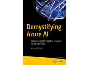 9781484262184 - Demystifying Azure AI - Kasam Shaikh Kartoniert (TB)