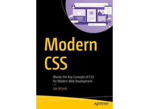 9781484262931 - Modern CSS - Joe Attardi Kartoniert (TB)