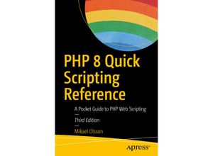 9781484266182 - PHP 8 Quick Scripting Reference - Mikael Olsson Kartoniert (TB)