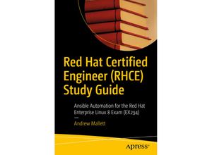 9781484268605 - Red Hat Certified Engineer (RHCE) Study Guide - Andrew Mallett Kartoniert (TB)