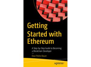 9781484280447 - Getting Started with Ethereum - Davi Pedro Bauer Kartoniert (TB)