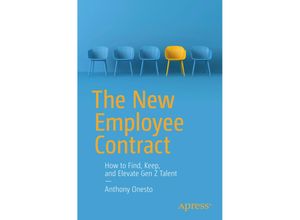 9781484280539 - The New Employee Contract - Anthony Onesto Kartoniert (TB)