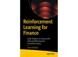 9781484288344 - Reinforcement Learning for Finance - Samit Ahlawat Kartoniert (TB)