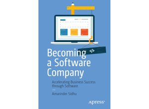 9781484291689 - Becoming a Software Company - Amarinder Sidhu Kartoniert (TB)