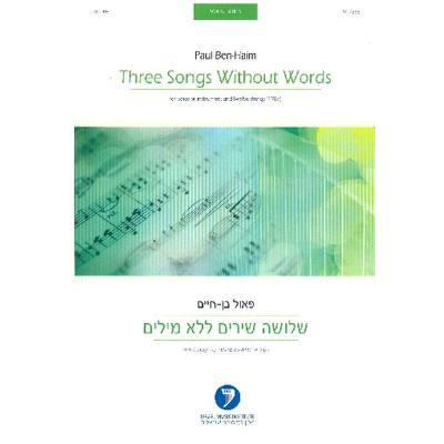 9781491177310 - 3 songs without words