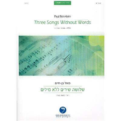 9781491181584 - 3 songs without words