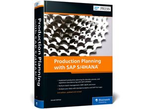 9781493221677 - SAP PRESS Englisch   Production Planning with SAP S 4HANA - Jawad Akhtar Gebunden