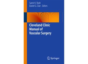 9781493916306 - Cleveland Clinic Manual of Vascular Surgery Kartoniert (TB)