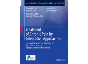 9781493918201 - Treatment of Chronic Pain by Integrative Approaches Kartoniert (TB)