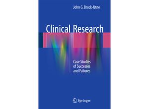 9781493925155 - Clinical Research - John G Brock-Utne Kartoniert (TB)