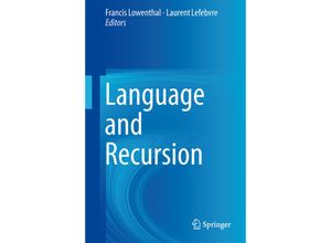 9781493931538 - Language and Recursion Kartoniert (TB)