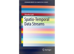 9781493965731 - SpringerBriefs in Computer Science   Spatio-Temporal Data Streams - Zdravko Galic Kartoniert (TB)