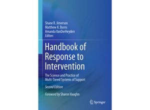 9781493968251 - Handbook of Response to Intervention Kartoniert (TB)