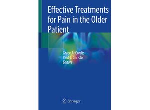 9781493988259 - Effective Treatments for Pain in the Older Patient Kartoniert (TB)