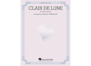 9781495039720 - Clair de Lune - Claude Debussy Kartoniert (TB)