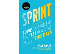 9781501121746 - Sprint - Jake Knapp John Zeratsky Brad Kowitz Gebunden