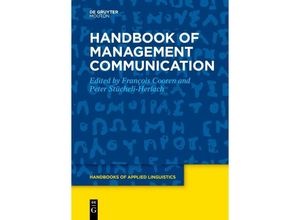 9781501516559 - Handbook of Management Communication Gebunden