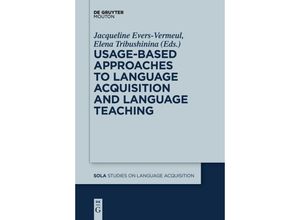 9781501517525 - Usage-Based Approaches to Language Acquisition and Language Teaching Kartoniert (TB)