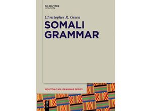 9781501521409 - Somali Grammar - Christopher R Green Kartoniert (TB)