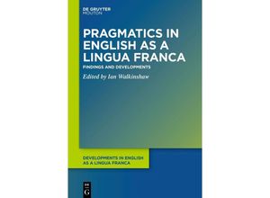 9781501522000 - Pragmatics in English as a Lingua Franca Kartoniert (TB)