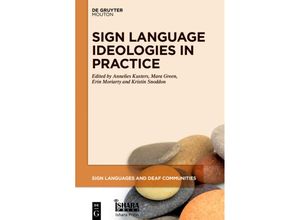 9781501523199 - Sign Language Ideologies in Practice Kartoniert (TB)