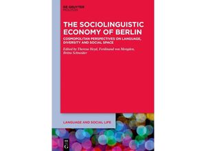 9781501525407 - The Sociolinguistic Economy of Berlin Kartoniert (TB)