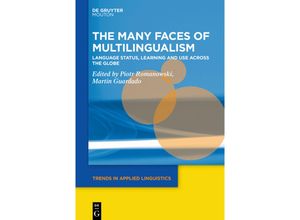 9781501527296 - The Many Faces of Multilingualism Kartoniert (TB)