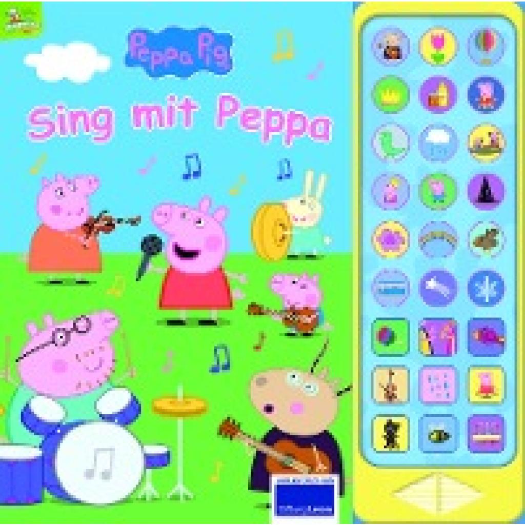 9781503751828 - Peppa Pig - Sing mit Peppa Pig - 27-Button-Soundbuch mit 24 Seiten für Kinder ab 3 Jahren - mit bekannten Kinderliedern und Geräuschen