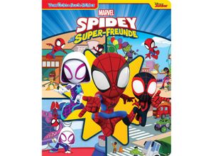 9781503764330 - Spidey   Marvel Spidey und seine Super-Freunde - Verrückte Such-Bilder groß - Wimmelbuch - Pappbilderbuch mit wattiertem Umschlag Gebunden