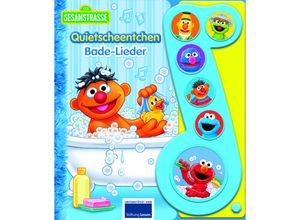9781503768161 - Sesamstraße - Quietscheentchen Bade-Lieder - Liederbuch mit Sound - Pappbilderbuch mit 6 Melodien Gebunden