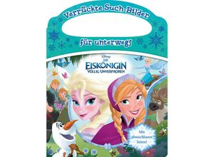 9781503770294 - Disney Die Eiskönigin - Verrückte Such-Bilder für unterwegs - Wimmelbuch - Pappbilderbuch mit Stift und abwischbaren Seiten ab 3 Jahren Gebunden