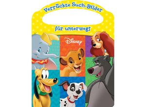 9781503770362 - Disney - Verrückte Such-Bilder für unterwegs - Wimmelbuch - Pappbilderbuch mit Stift und abwischbaren Seiten ab 3 Jahren Gebunden