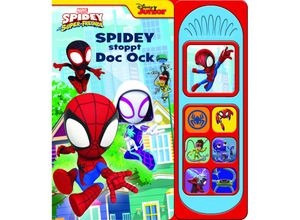 9781503770751 - Marvel Spidey und seine Super-Freunde - Spidey stoppt Doc Ock - Soundbuch - Pappbilderbuch mit 7 netz-takulären Geräuschen Gebunden