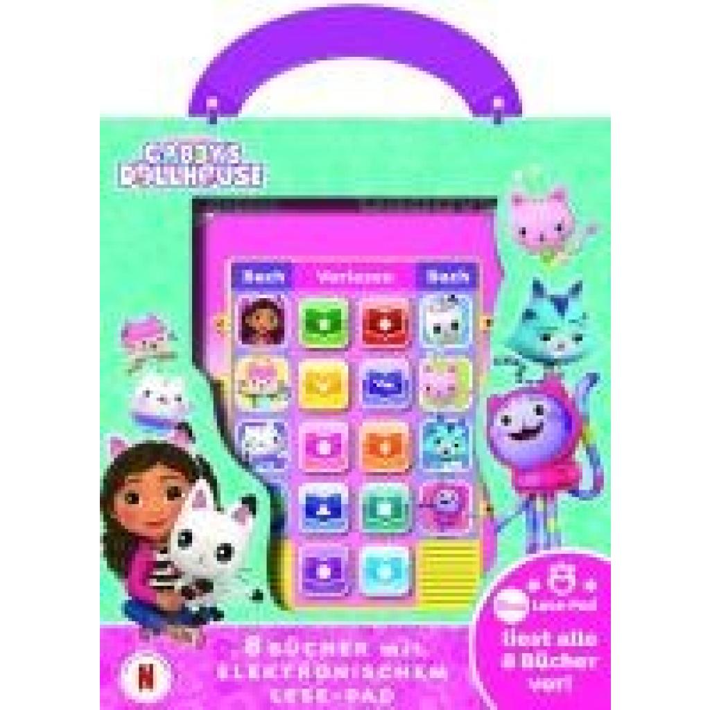 9781503774445 - Gabbys Dollhouse - Mein Vorleser - Elektronisches Lese-Pad mit 8 Hardcover-Büchern 9781503774445 - Gabbys Dollhouse - Mein Vorleser - Elektronisches Lese-Pad mit 8 Hardcover-Büchern
