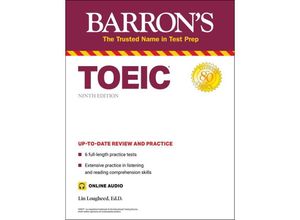 9781506273426 - Barrons Test Prep   TOEIC (with online audio) - PhD Lin Lougheed Kartoniert (TB)