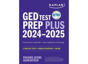 9781506290447 - GED Test Prep Plus 2024-2025 Includes 2 Full Length Practice Tests 1000+ Practice Questions and 60+ Online Videos - Caren Van Slyke Kartoniert (TB)