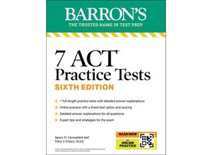 9781506291529 - 7 ACT Practice Tests Premium - Patsy J Prince James D Giovannini Kartoniert (TB)