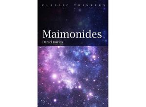 9781509522910 - Classic Thinkers series   Maimonides - Daniel Davies Kartoniert (TB)