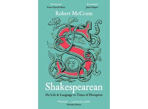 9781509896981 - Shakespearean - Robert McCrum Kartoniert (TB)