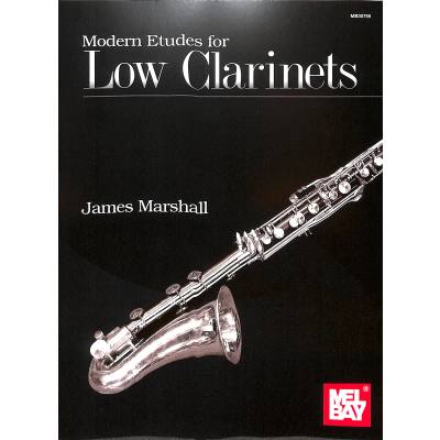 9781513468686 - Modern Etudes for Low Clarinets