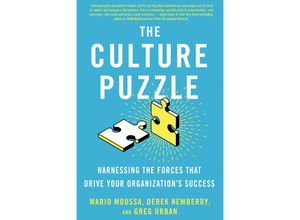 9781523091829 - The Culture Puzzle - Mario Moussa Derek Newberry Greg Urban Gebunden