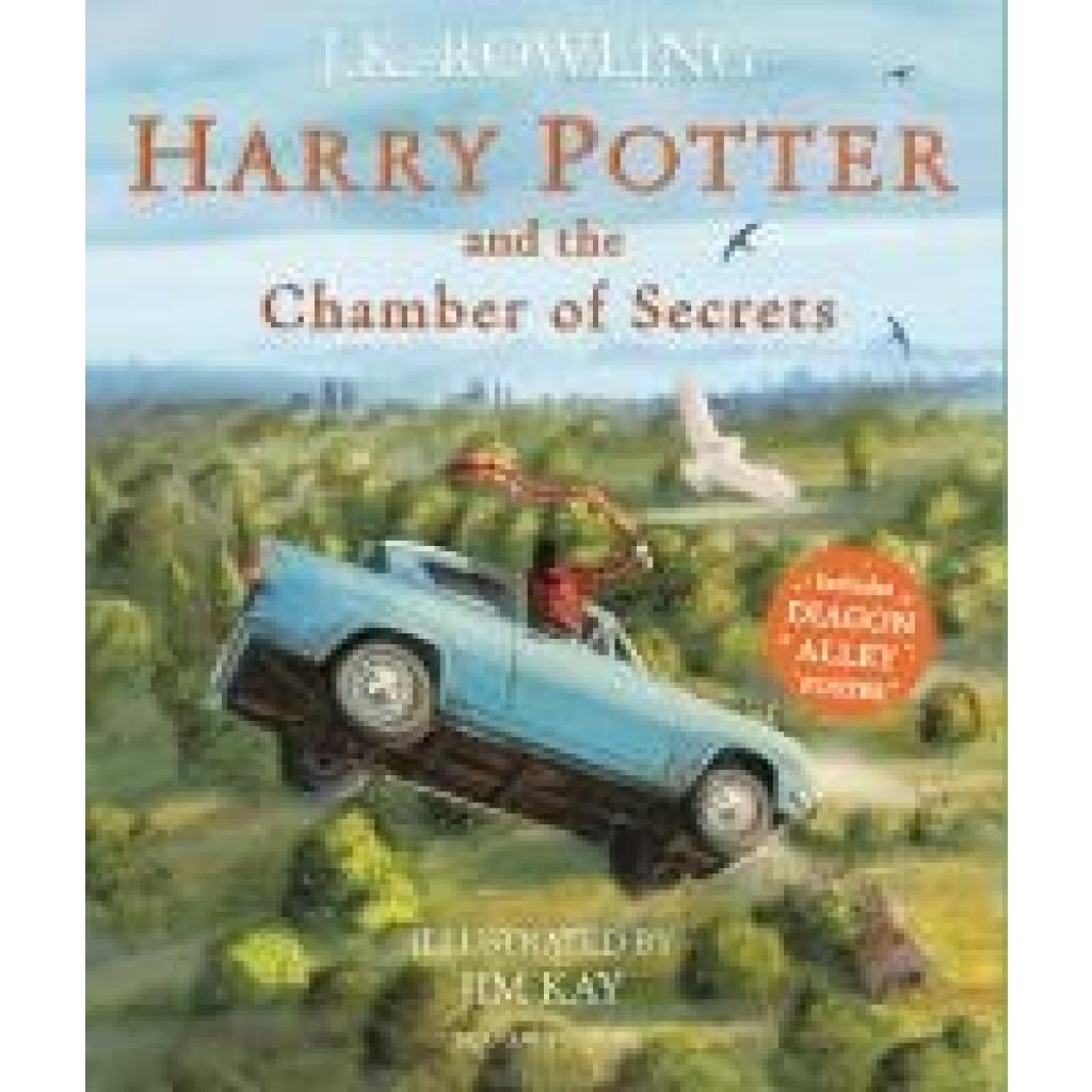 9781526609205 - Rowling Joanne K Harry Potter and the Chamber of Secrets Illustrated Edition