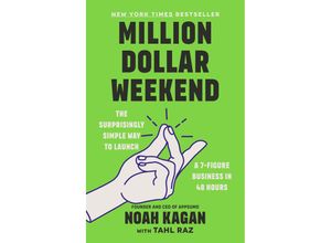 9781529146189 - Million Dollar Weekend - Noah Kagan Taschenbuch